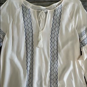 Abercrombie top hippie style